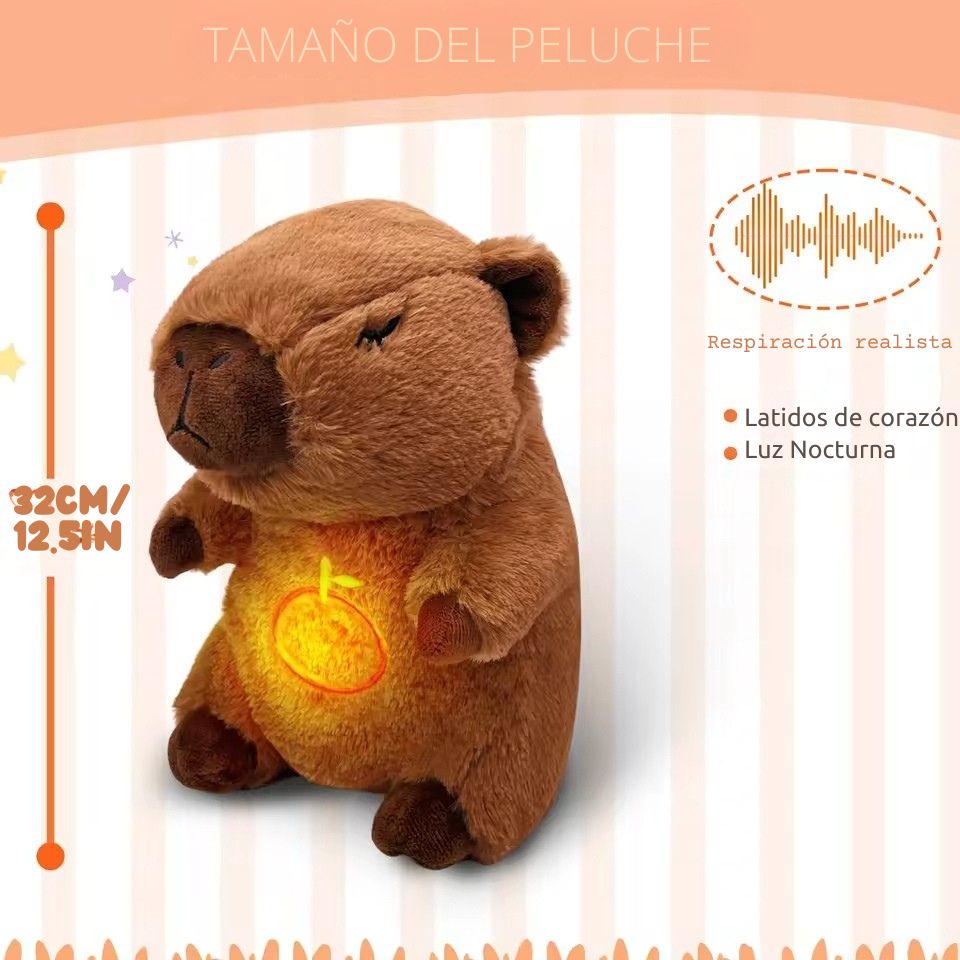 Peluche Capybara Anti Estrés